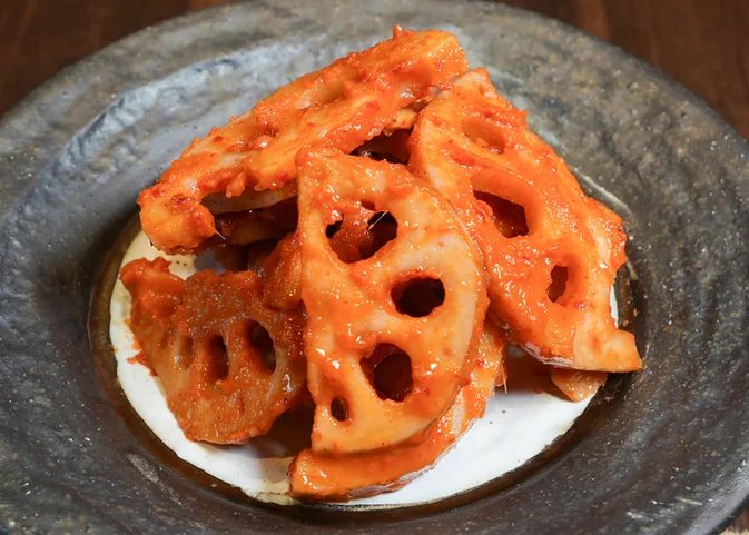 蓮根キムチ|焼肉 黒田(渋谷・神泉)