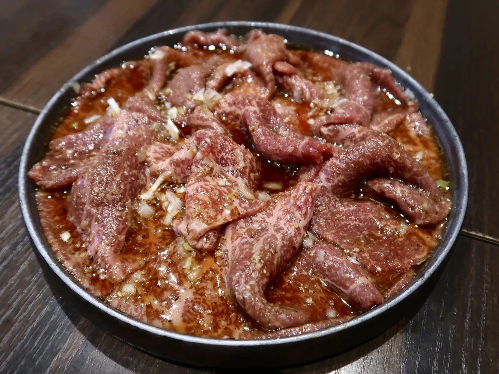 焼肉 黒田の名物「黒田の上ロース［醤油ダレ］」